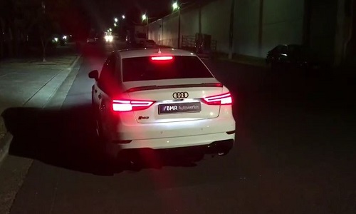 Audi RS3 8V take off sound, shot by BMR Autowerkes in Au