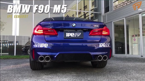 The Full iPE exhaust for BMW F90 M5