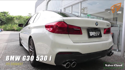 The iPE exhaust for BMW 520i 530i (G30 G31 )