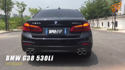 The iPE exhaust for BMW 530Li (G38 )