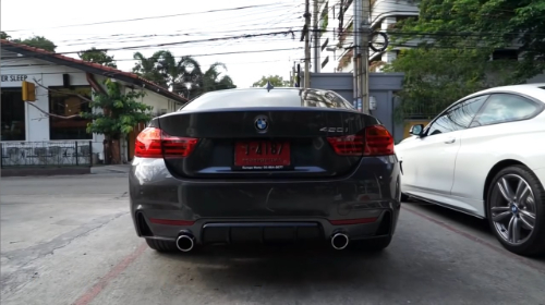 The iPE Innotech Performance Exhaust system  for BMW 420i from EURO HAUS