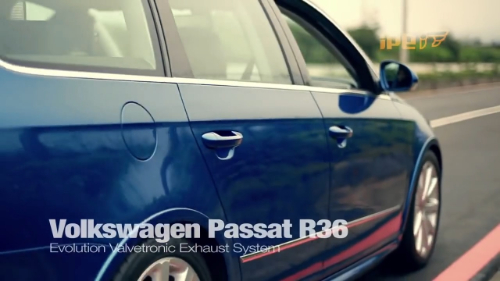 iPE Exhaust VW R36 Valvetronic System