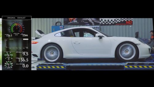Dyno Run for Porsche Carrera 991.2 S/4S/GTS with iPE Exhaust System