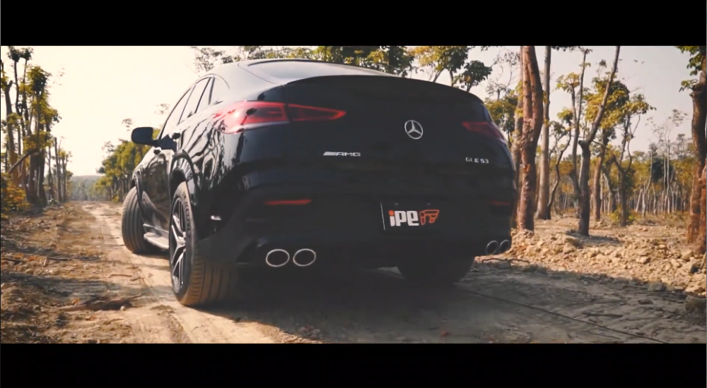 The best POP&Bang of AMG GLE53 C292  exhaust wiPE│Loud
